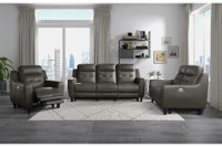 Summer Sale!! Streamline design, Genuine Top Grain Leather Recliner Sofa Starts at $1599.00