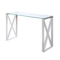 Affordable Glass Console Table!!