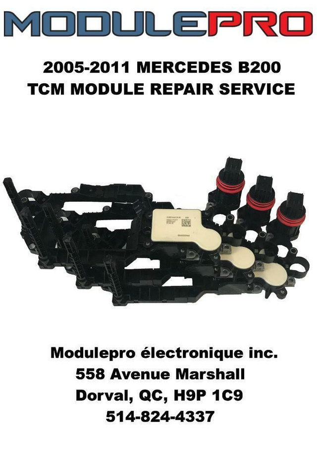 2005-2011 MERCEDES B200 TCM MODULE REPAIR SERVICE ( Transmission control module ) in Transmission & Drivetrain