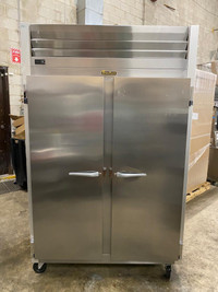 Traulsen Two Section Reach In Refrigerator