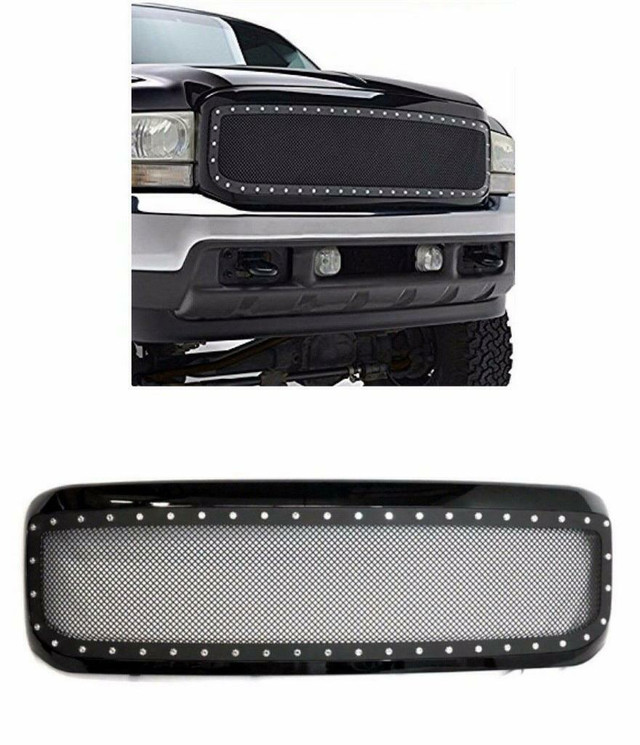 NEW FORD 250 & 350 RIVET FORD GRILL BLACK FDGRL48 in Auto Body Parts in Edmonton