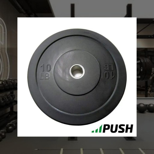DISCOUNTED  160lb HD Bumper Plate Set in Exercise Equipment in Ottawa - Image 4