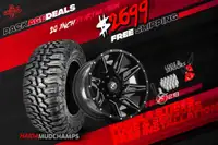 HOTTEST WHEELS IN CANADA!! XF OFF-ROAD WHEELS!!! FREE SHIPPING !!!