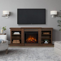 Real Flame Fresno TV Stand with Fireplace