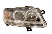 Head Lamp Passenger Side Audi A6 2009-2011 Xenon With Auto Leveling Without Curve High Quality , AU2503156