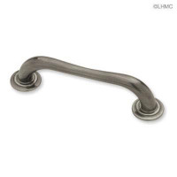D. Lawless Hardware (25-Pack) 3-3/4" Greco Roman Pull Polished Black Nickel