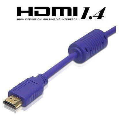 6 ft. HDMI v1.4 Premium Gold High Speed Cable for 1080p HDTV, Bl in General Electronics in West Island - Image 2