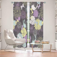 East Urban Home Lined Window Curtains 2-panel Set for Window Size by Metka Hiti - Sunny Day
