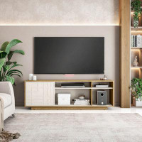 Infinity Contemporary TV Stand for TVs Up to 70in,Oak