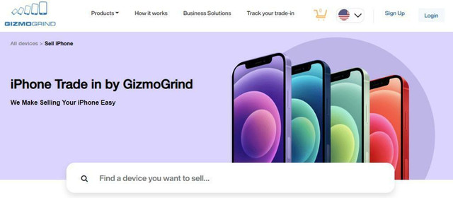 Sell Your iPhone with GizmoGrind Cash Trade-in in Cell Phones