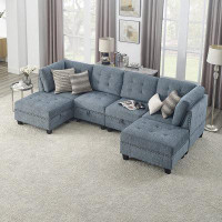 Latitude Run® U Shape Modular Sectional Sofa