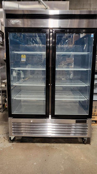 Atosa MCF8707GR Glass Door Refrigerator 2Door Cooler - Rent to Own $40 per week / 1 year rental