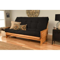 The Twillery Co. Stratford Queen 86" Wide Futon and Mattress