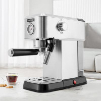 DALELEE Semi-Automatic Espresso Machine 50 Oz Cappuccino Coffee Maker Stainless Steel