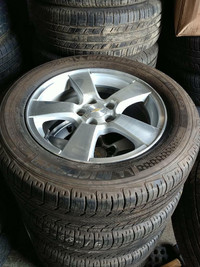 205 55 16 all season tires tires on OEM Chevy Cruze / Somic OEM alloy wheels 5x105 / TPMS