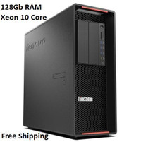 Lenovo P710 - Intel Xeon 10 Cores - 128Gb - 256Gb SSD NVME - 8Gb nVidia Quadro M4000 - 1 Year Wty - FREE Shipping
