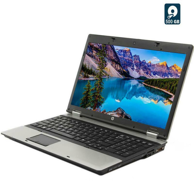 Silver Deal: hp Probook 15.6 LED intel i5 8GB RAM 500GB HD WebCam DVDRW Windows 10 Pro &amp; Office in Laptops - Image 2