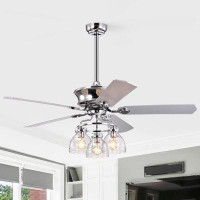 House of Hampton Joshue 52'' Ceiling Fan with Light Kit