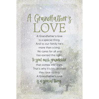 Trinx A Grandfather's Love Wood Plaque 6x9
