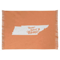 East Urban Home Home Sweet Knoxville Orange Area Rug