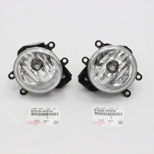 Toyota RAV4 Prime Prius V Plug-In C Fog Lights Lamps Assembly Set Left &amp; Right Pair in Auto Body Parts