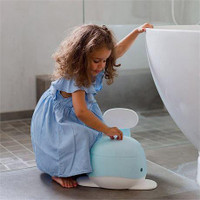 Toddler Kids Potty Training Cartoon Whale Baby Potty Seat Toilet Chair