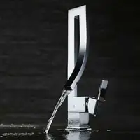 Price Drop - MILLENNIUM SINGLE LEVER VESSEL BATHROOM FAUCET - Available in 3 Finishes