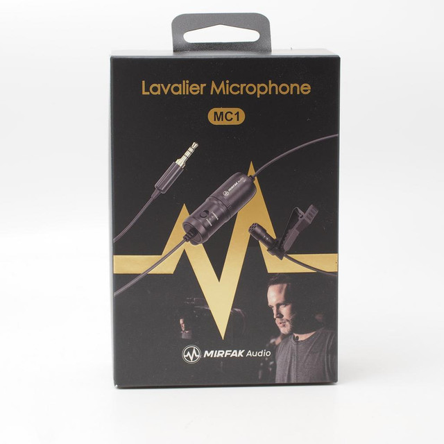 Lavalier Microphone MC1 *New* (ID - 1986) in Cameras & Camcorders