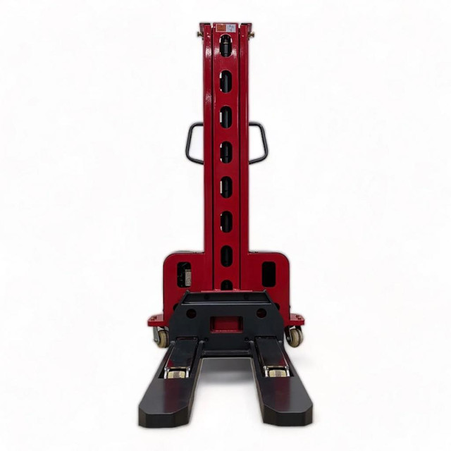 HOC CDD05Z SELF LIFTING PORTABLE PALLET STACKER FREIGHT LOADER 1100 LB + 51; CAPACITY + FREE SHIPPING + 1 YEAR WARRANTY in Power Tools - Image 4