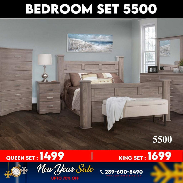 New Year Sales on Bedroom Sets Starts From $999.99 in Beds & Mattresses in Belleville Area - Image 2