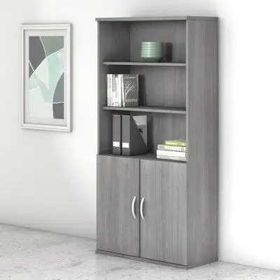 Bush Business Furniture Studio C 5 Shelf Standard Bookcase
