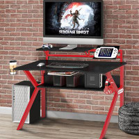 Lipoton Ergonomic Metal Frame Gaming Desk
