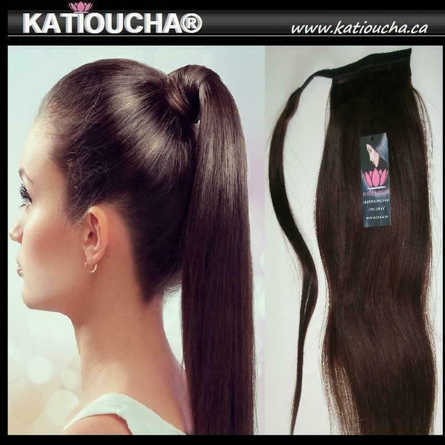 100% HUMAN HAIR PONYTAIL HAIRPIECE hair extension /Queue de Cheval rallonge de CHEVEUX 100% HUMAIN in Other - Image 3