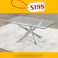 Glass Coffee Table Collection!!Discounted Price