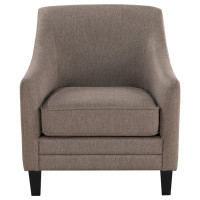 Red Barrel Studio Iam 29 Inch  Accent Club Chair, Sloped Arms, Cushioned, Upholstery