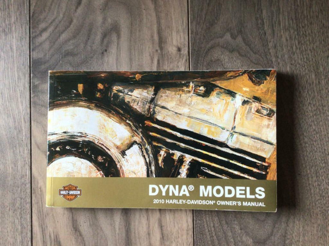 2010 Harley-Davidson Dyna Owners Manual in Motorcycle Parts & Accessories in Ontario