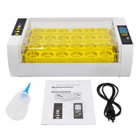24 Egg Incubator Hatcher Digital Auto-Turning Temperature Control Egg Hatcher incubators for hatching eggs 251125