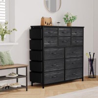 17 Stories Tall Dresser For Bedroom With 12 Drawers