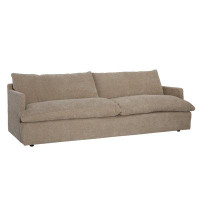 Dovetail Furniture Cher 98" Wide Upholstered Sofa, Camel