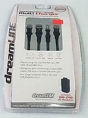 DREAMGEAR MULTI-CHARGER FOR PSP SLIM, PSP, DS LITE, NINTENDO DS, GBA SP, MP3 PLAYER - NEW