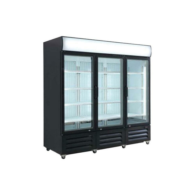 Congelateur 3 Portes Vitree  3 Glass Door Freezer / NEUF BRAND NEW /  Garantie 5 ANS /  5 YEAR WARRANTY in Industrial Kitchen Supplies in Greater Montréal