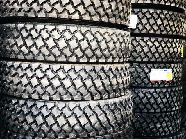 LONGMARCH TIRE DISTRIBUTORS - DRIVE /TRAILER / STEER TIRES - 11r22.5 11r24.5  Every Size: 215 75 17.5 and up in Tires & Rims in Prince George