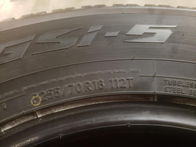 (ZH593) 2 Pneus Hiver - 2 Winter Tires 255-70-18 Toyo 7/32 in Tires & Rims in Greater Montréal - Image 4
