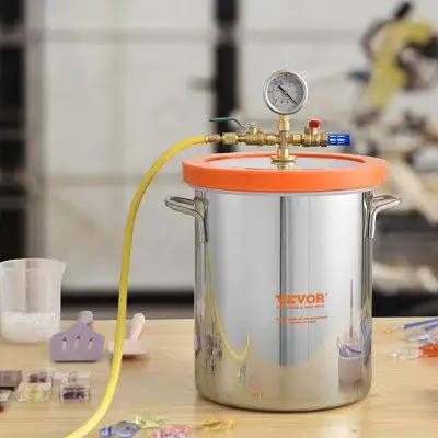 5 Gallon Vacuum ChamberThis vacuum chamber features a chamber body made of high-pressure-resistant 3...