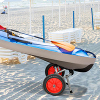Kayak Cart 24.5"L x 13.75"W x 11.75"H Black