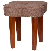 Design Toscano Dunhill Solid Wood Accent Stool