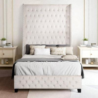 Plethoria Queen Upholstered Panel Bed