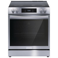 Frigidaire Gallery 30" 6.2 Cu. Ft. True Convection Electric Air Fry Range (GCFE306CBF) - Stainless Steel