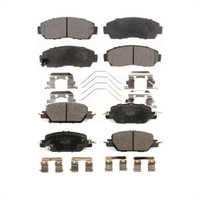 Front Rear Ceramic Brake Pads Kit For 20-22 Honda CR-V FULL HYBRID EV-GAS (FHEV) engine KTC-100730