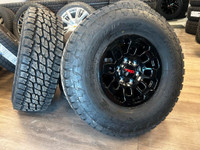 2000-2024 Toyota 4Runner / Tacoma black TRD wheels and Nitto tires